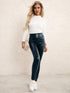 Women's High Waist Stretch Slim Skinny Leather Leggings